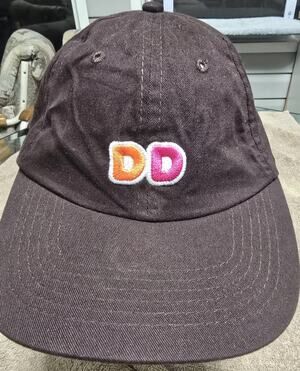 Dunkin Donuts StrapBack Coffee Donuts Hat Cap DD Brown